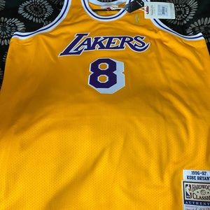 Lakers Kobe Bryant original staples center rookie